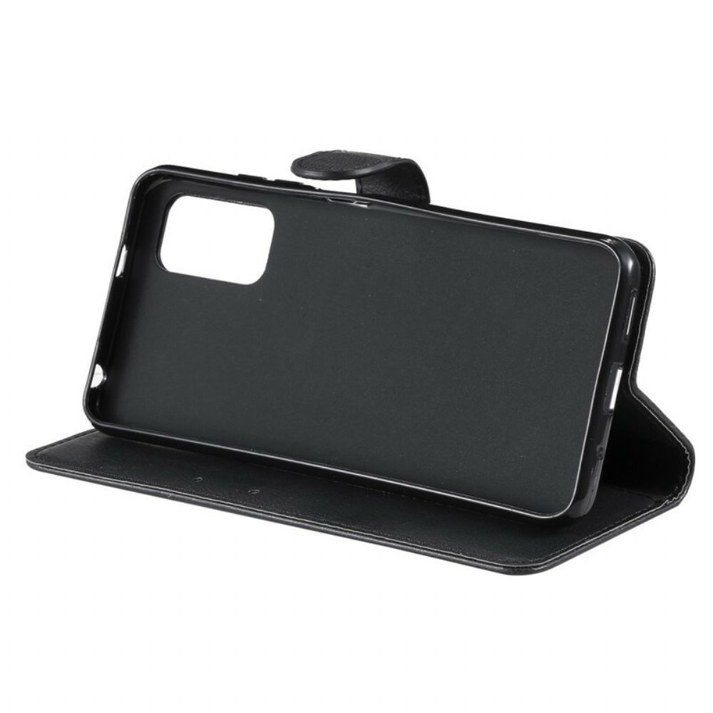 Flip Case Für Xiaomi Redmi Note 10 5G / Poco M3 Pro 5G Monochrom