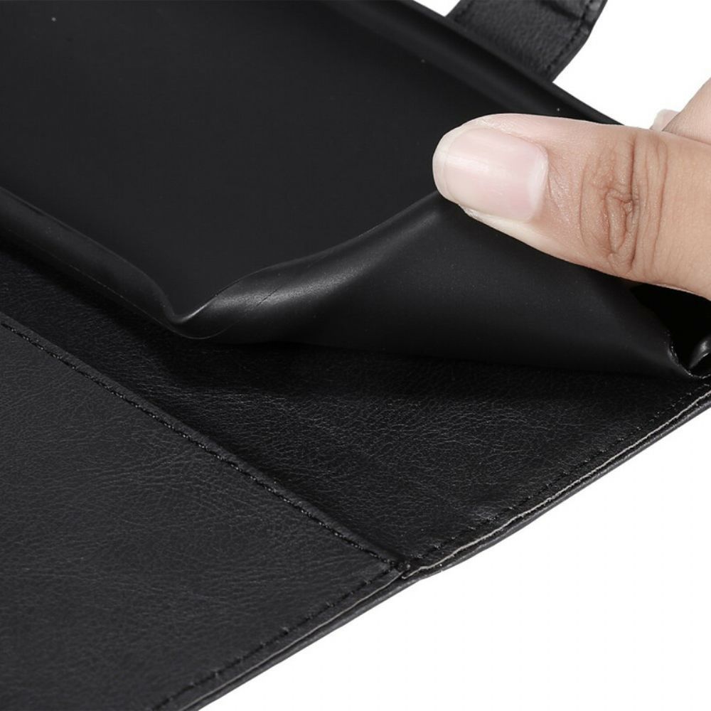 Flip Case Für Xiaomi Redmi Note 10 5G / Poco M3 Pro 5G Monochrom