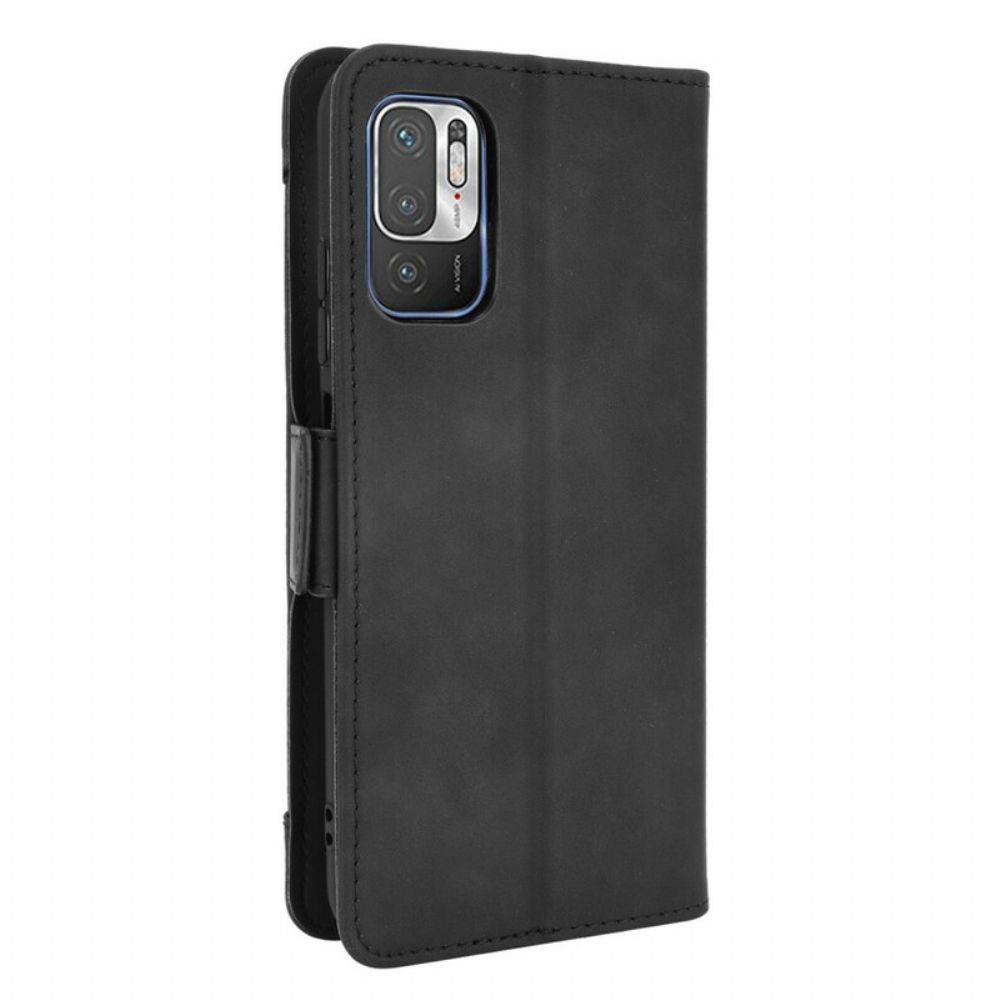 Flip Case Für Xiaomi Redmi Note 10 5G / Poco M3 Pro 5G Multi-karten