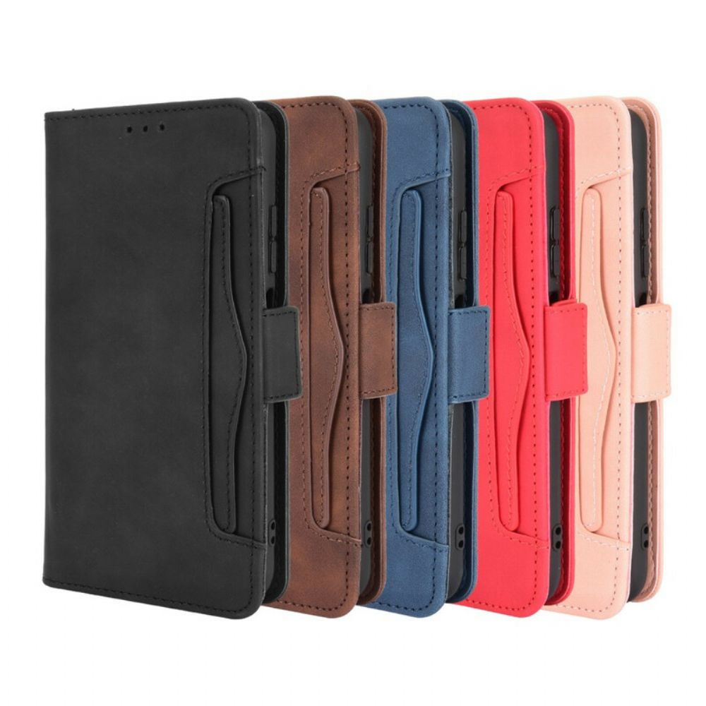 Flip Case Für Xiaomi Redmi Note 10 5G / Poco M3 Pro 5G Multi-karten