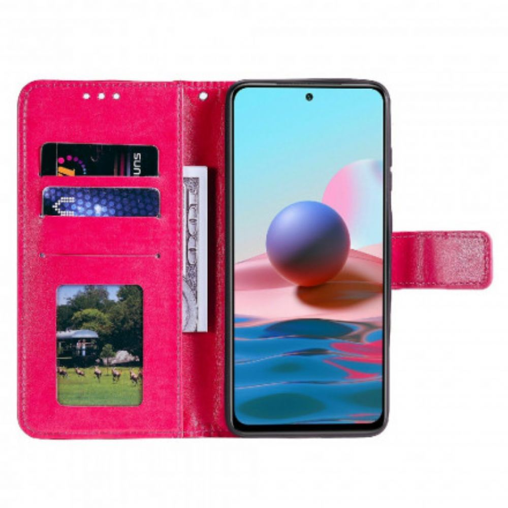 Flip Case Für Xiaomi Redmi Note 10 5G / Poco M3 Pro 5G Sonnen-mandala