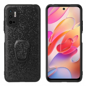 Handyhülle Für Xiaomi Redmi Note 10 5G / Poco M3 Pro 5G Glitzerring-halterung