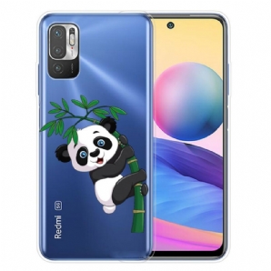 Handyhülle Für Xiaomi Redmi Note 10 5G / Poco M3 Pro 5G Panda Auf Bambus