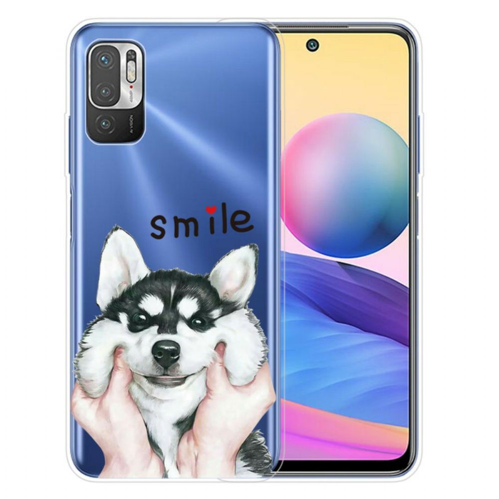 Hülle Für Xiaomi Redmi Note 10 5G / Poco M3 Pro 5G Lächle Hund