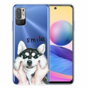 Hülle Für Xiaomi Redmi Note 10 5G / Poco M3 Pro 5G Lächle Hund