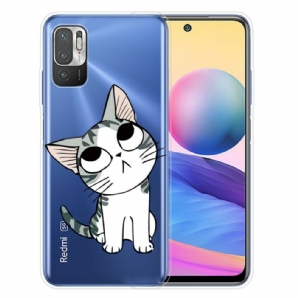 Hülle Für Xiaomi Redmi Note 10 5G / Poco M3 Pro 5G Schöne Katze