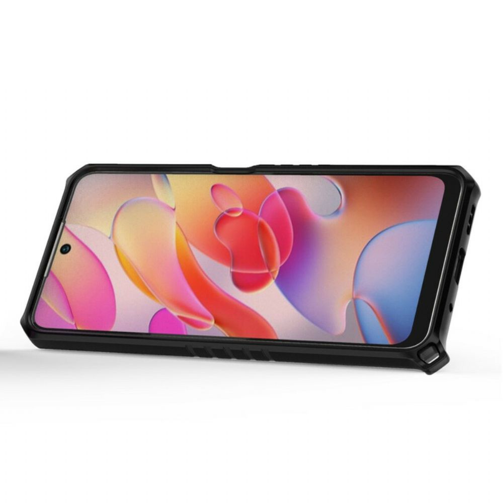 Hülle Für Xiaomi Redmi Note 10 5G / Poco M3 Pro 5G Wabe Mit Ring