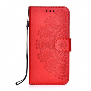 Lederhüllen Für Xiaomi Redmi Note 10 5G / Poco M3 Pro 5G Totem-mandala