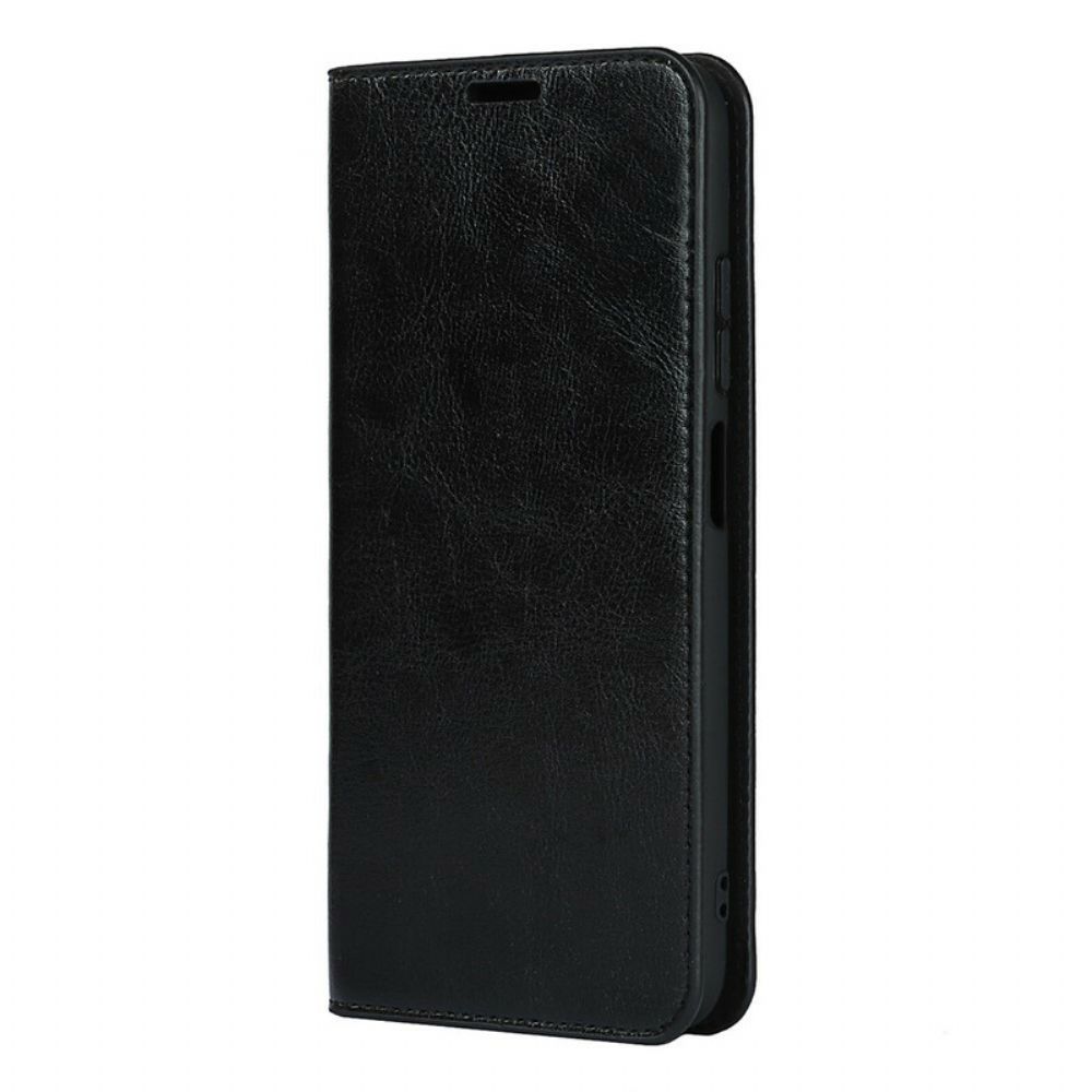 Schutzhülle Für Xiaomi Redmi Note 10 5G / Poco M3 Pro 5G Flip Case Echtes Leder