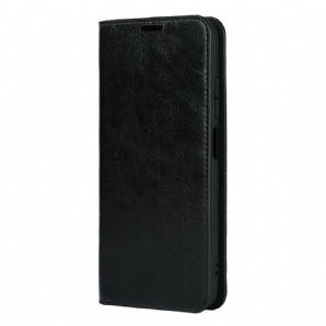 Schutzhülle Für Xiaomi Redmi Note 10 5G / Poco M3 Pro 5G Flip Case Echtes Leder