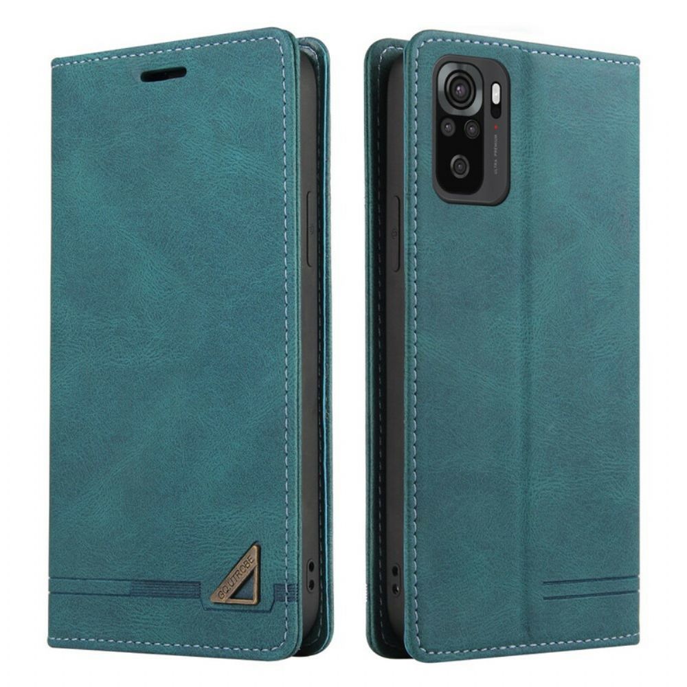 Schutzhülle Für Xiaomi Redmi Note 10 5G / Poco M3 Pro 5G Flip Case Kunstleder Gq.utrobe