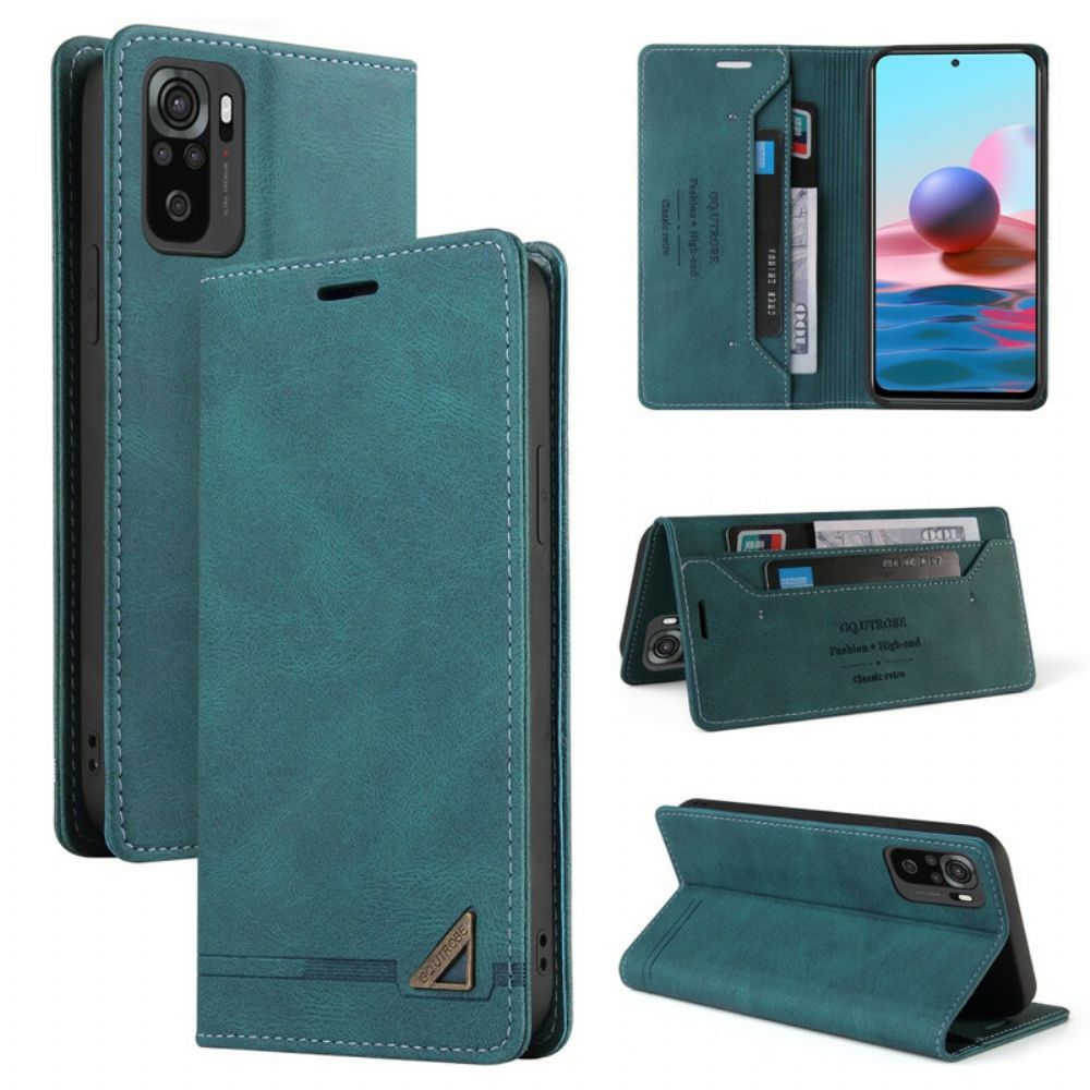 Schutzhülle Für Xiaomi Redmi Note 10 5G / Poco M3 Pro 5G Flip Case Kunstleder Gq.utrobe