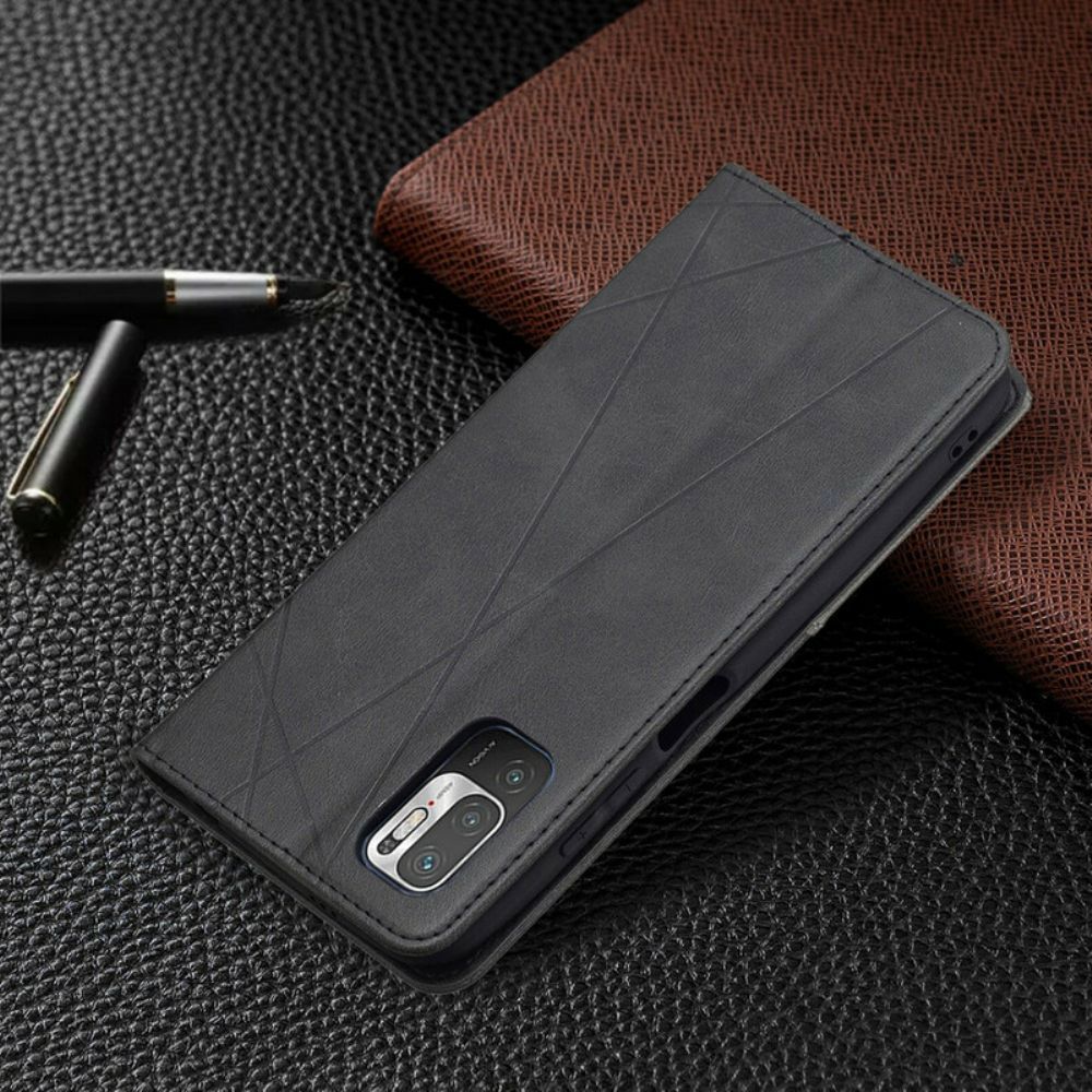 Schutzhülle Für Xiaomi Redmi Note 10 5G / Poco M3 Pro 5G Flip Case Künstlerstil