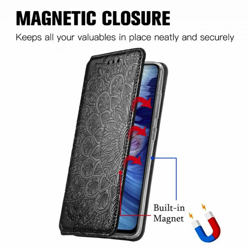 Schutzhülle Für Xiaomi Redmi Note 10 5G / Poco M3 Pro 5G Flip Case Mandalas