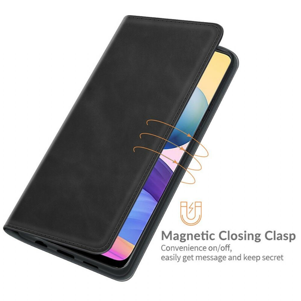 Schutzhülle Für Xiaomi Redmi Note 10 5G / Poco M3 Pro 5G Flip Case Seidiger Touch