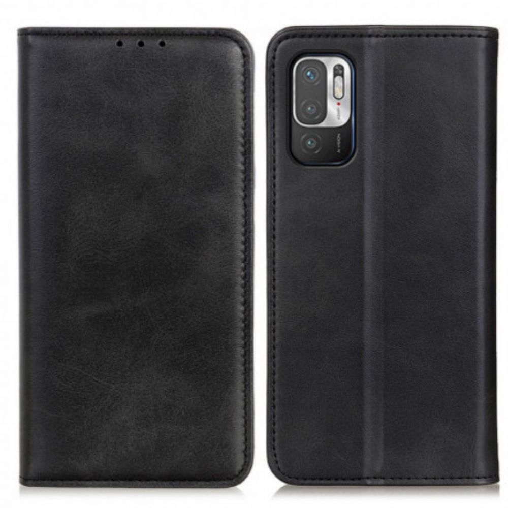 Schutzhülle Für Xiaomi Redmi Note 10 5G / Poco M3 Pro 5G Flip Case Spaltleder