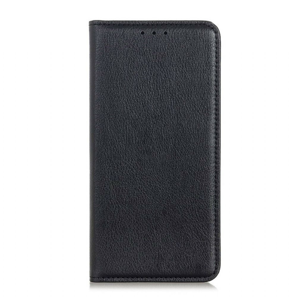 Schutzhülle Für Xiaomi Redmi Note 10 5G / Poco M3 Pro 5G Flip Case Texturiertes Litschi-spaltleder