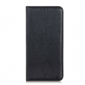 Schutzhülle Für Xiaomi Redmi Note 10 5G / Poco M3 Pro 5G Flip Case Texturiertes Litschi-spaltleder