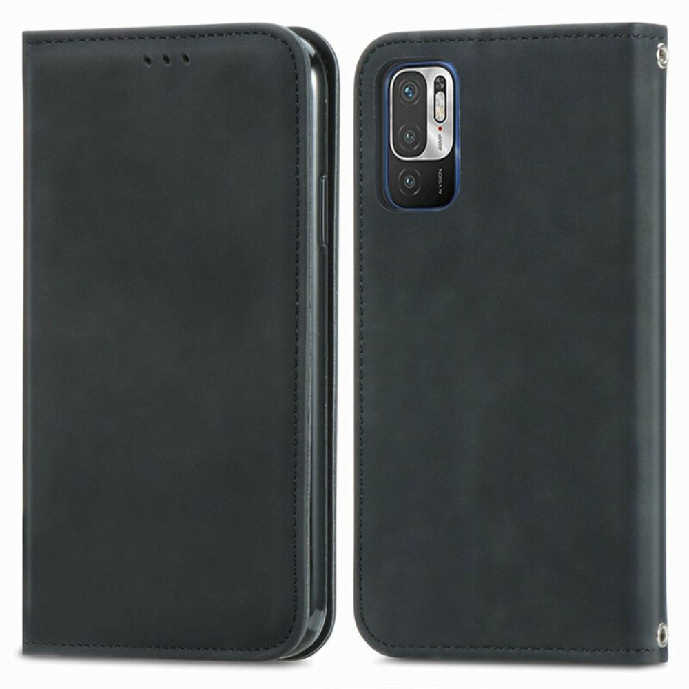 Schutzhülle Für Xiaomi Redmi Note 10 5G / Poco M3 Pro 5G Flip Case Vintage Kunstleder