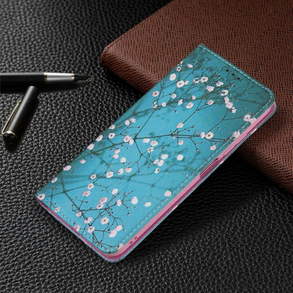 Schutzhülle Für Xiaomi Redmi Note 10 5G / Poco M3 Pro 5G Flip Case Zweige