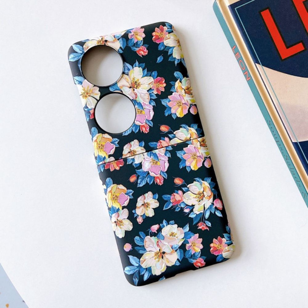 Handyhülle Für Huawei P50 Pocket Blumen