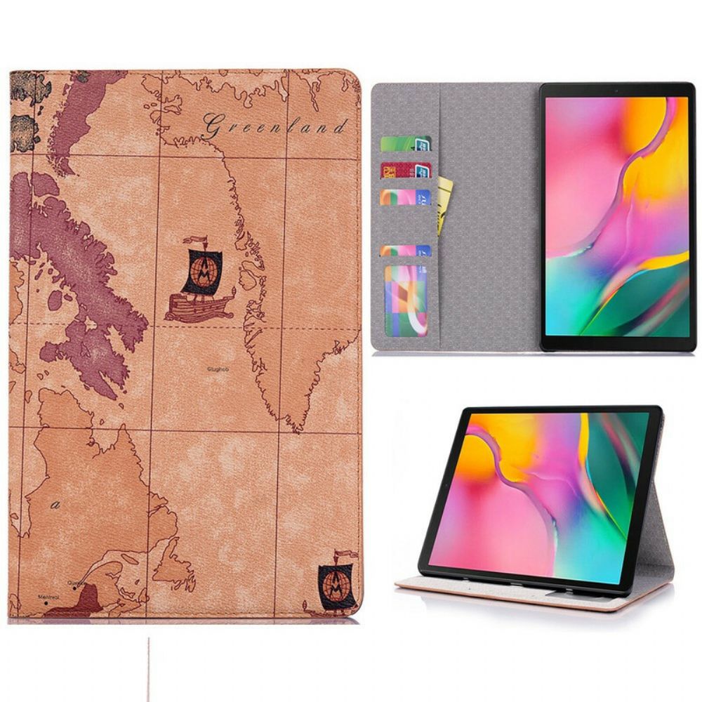 Case Für Samsung Galaxy Tab S6 Lite Alte Karte