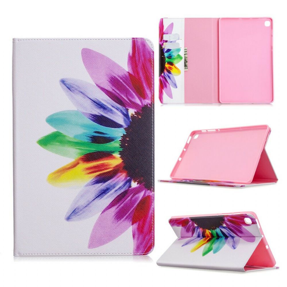 Case Für Samsung Galaxy Tab S6 Lite Aquarell Blume