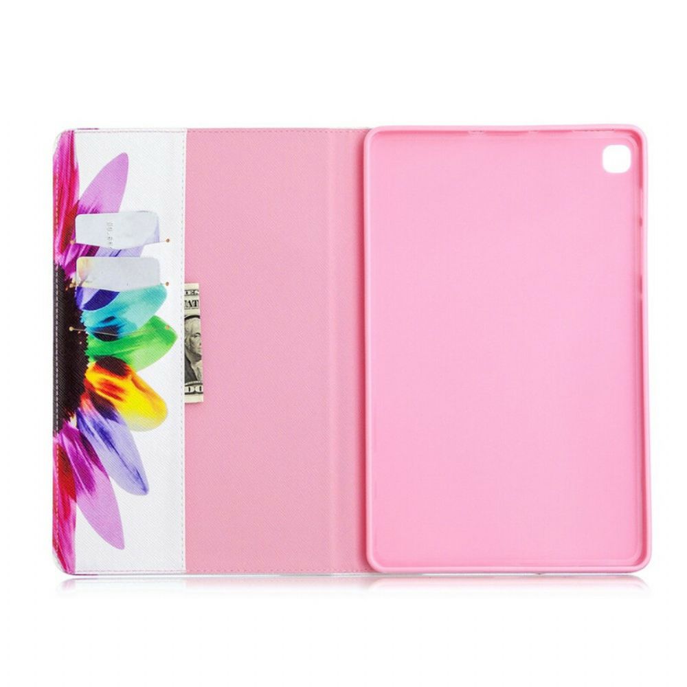 Case Für Samsung Galaxy Tab S6 Lite Aquarell Blume