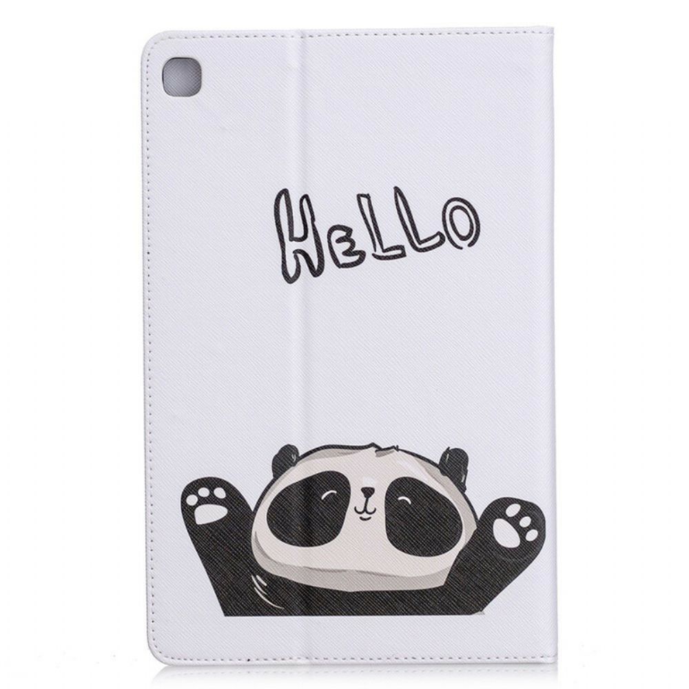 Case Für Samsung Galaxy Tab S6 Lite Hallo Panda