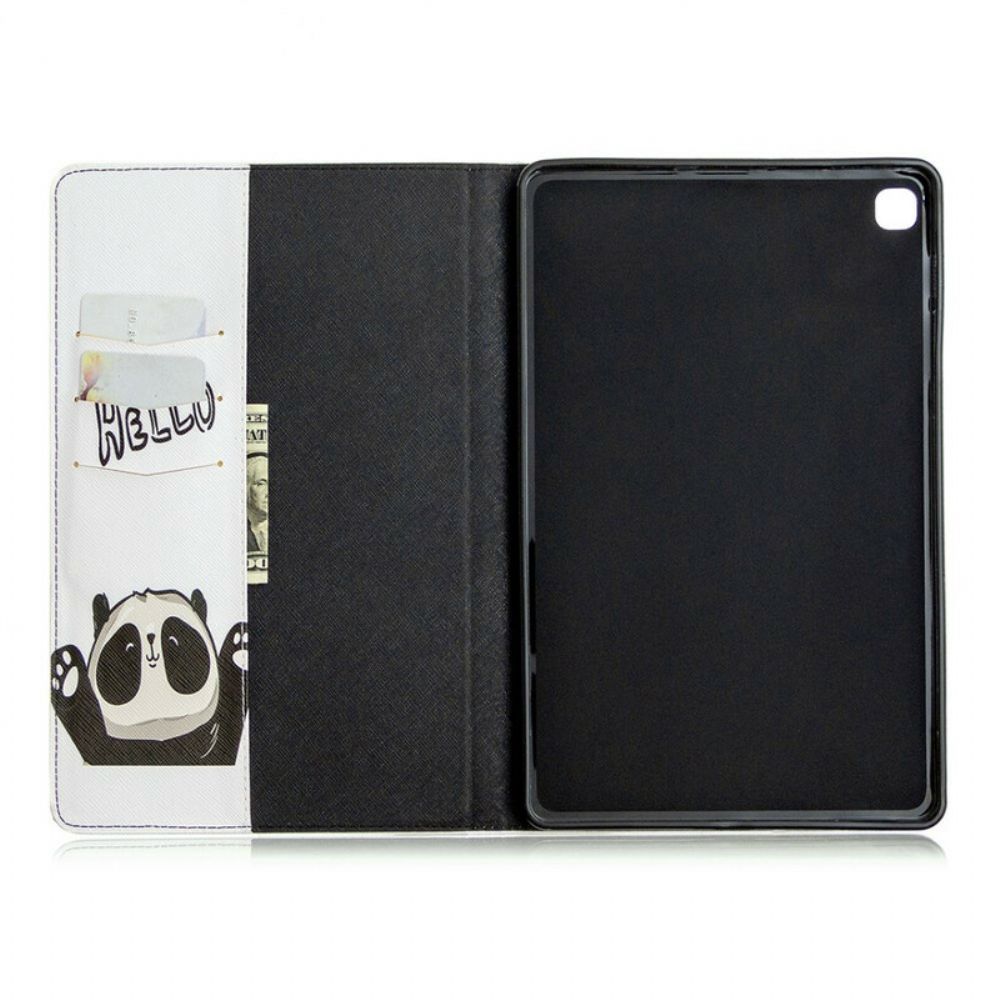 Case Für Samsung Galaxy Tab S6 Lite Hallo Panda