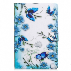 Flip Case Für Samsung Galaxy Tab S6 Lite Blumenserie