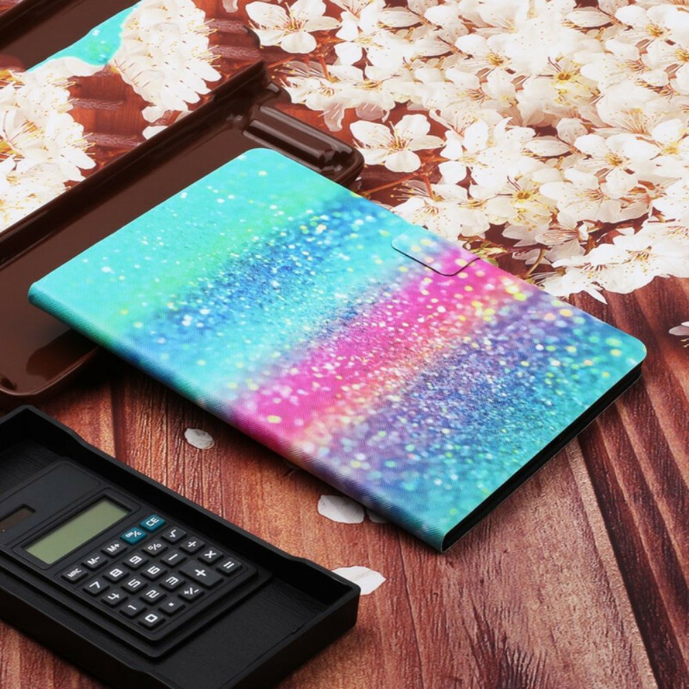 Flip Case Für Samsung Galaxy Tab S6 Lite Element Pailletten