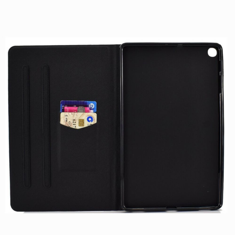 Flip Case Für Samsung Galaxy Tab S6 Lite Glänzende Pailletten