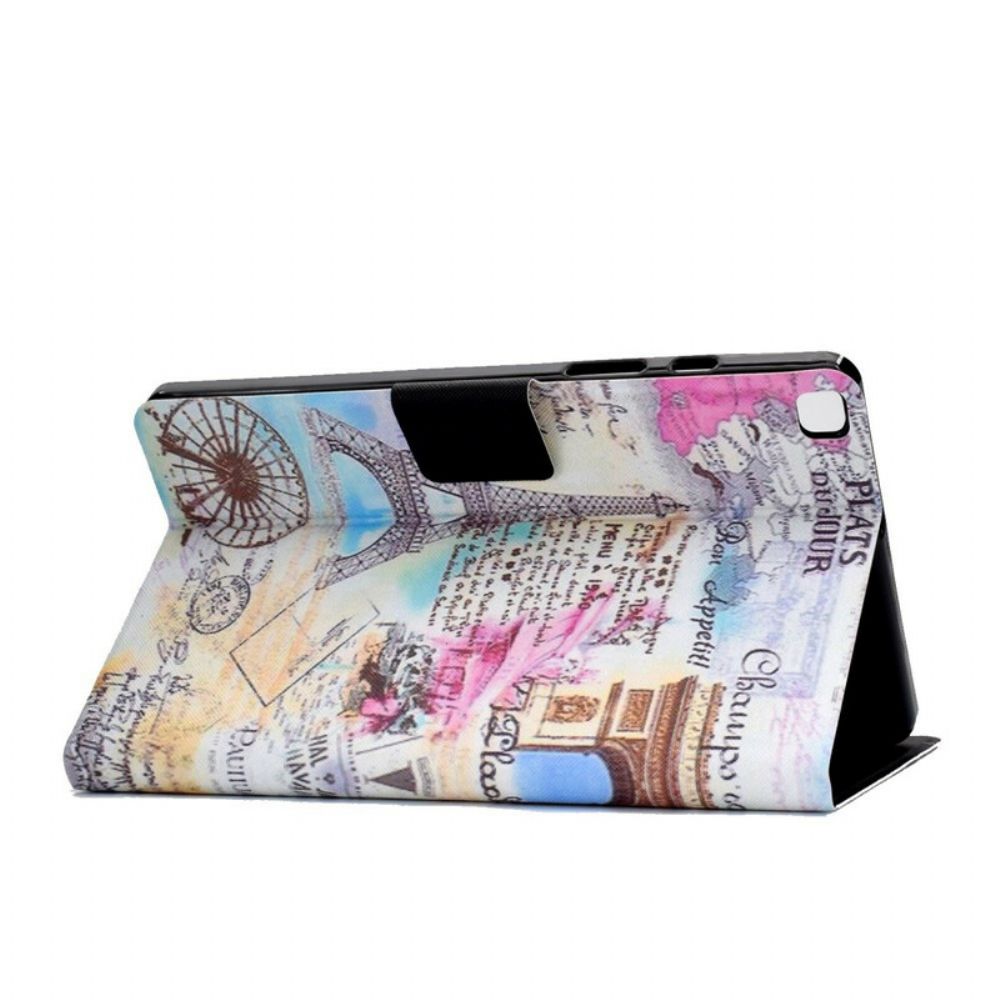 Flip Case Für Samsung Galaxy Tab S6 Lite Paris