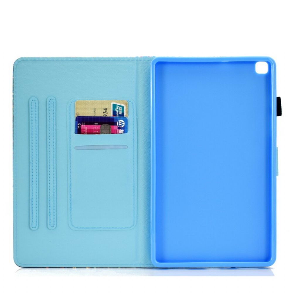 Flip Case Für Samsung Galaxy Tab S6 Lite Stammes-elefant