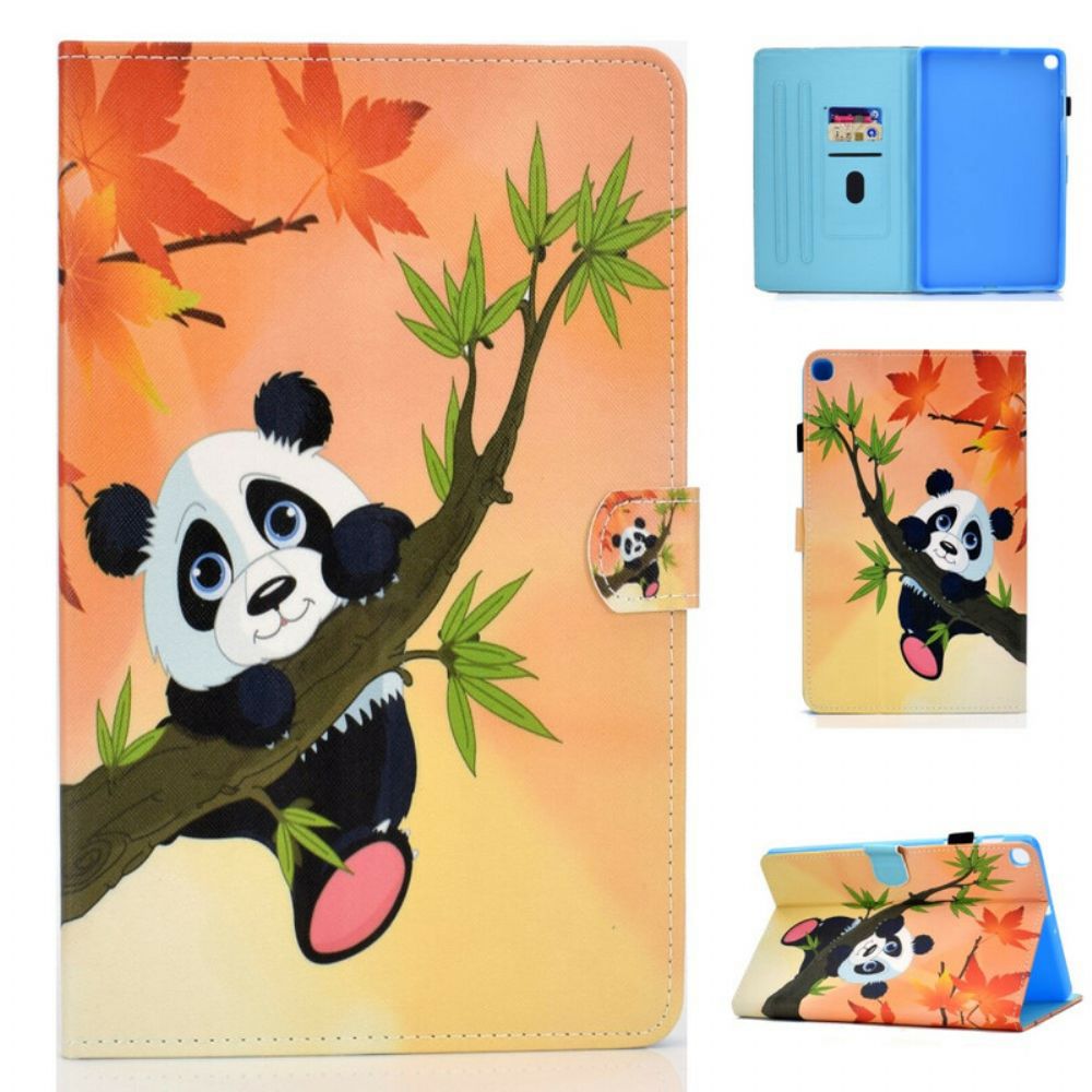 Flip Case Für Samsung Galaxy Tab S6 Lite Süßer Panda