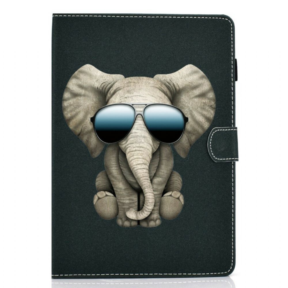 Lederhüllen Für Samsung Galaxy Tab S6 Lite Elefant Inkognito