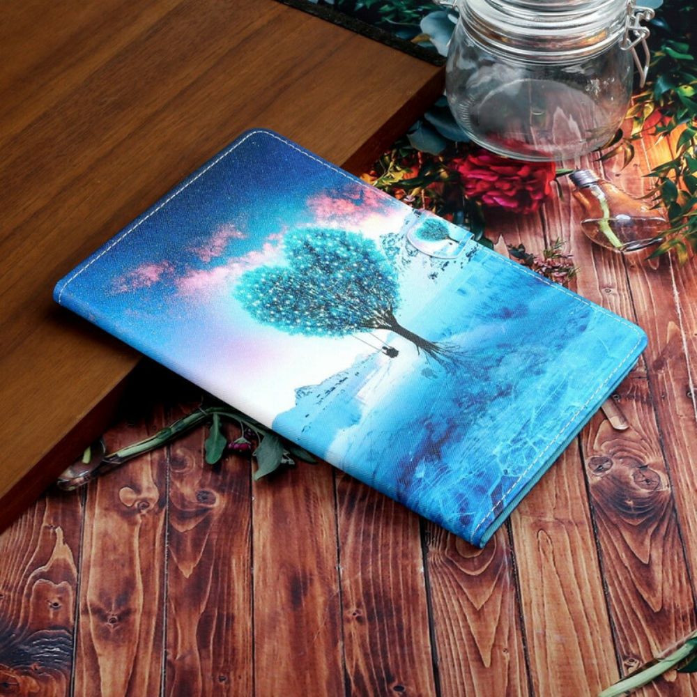 Lederhüllen Für Samsung Galaxy Tab S6 Lite Herzbaum