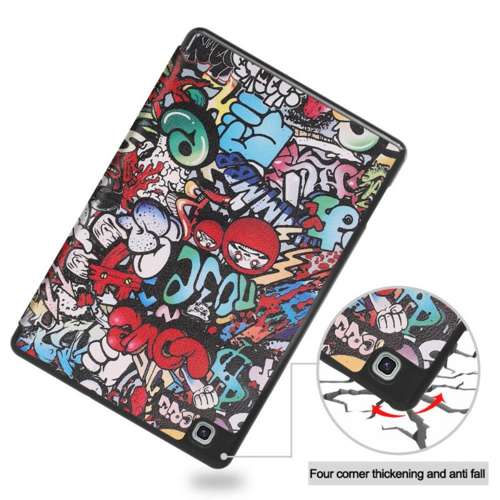 Schutzhülle Für Samsung Galaxy Tab S6 Lite Graffiti-stiftehalter