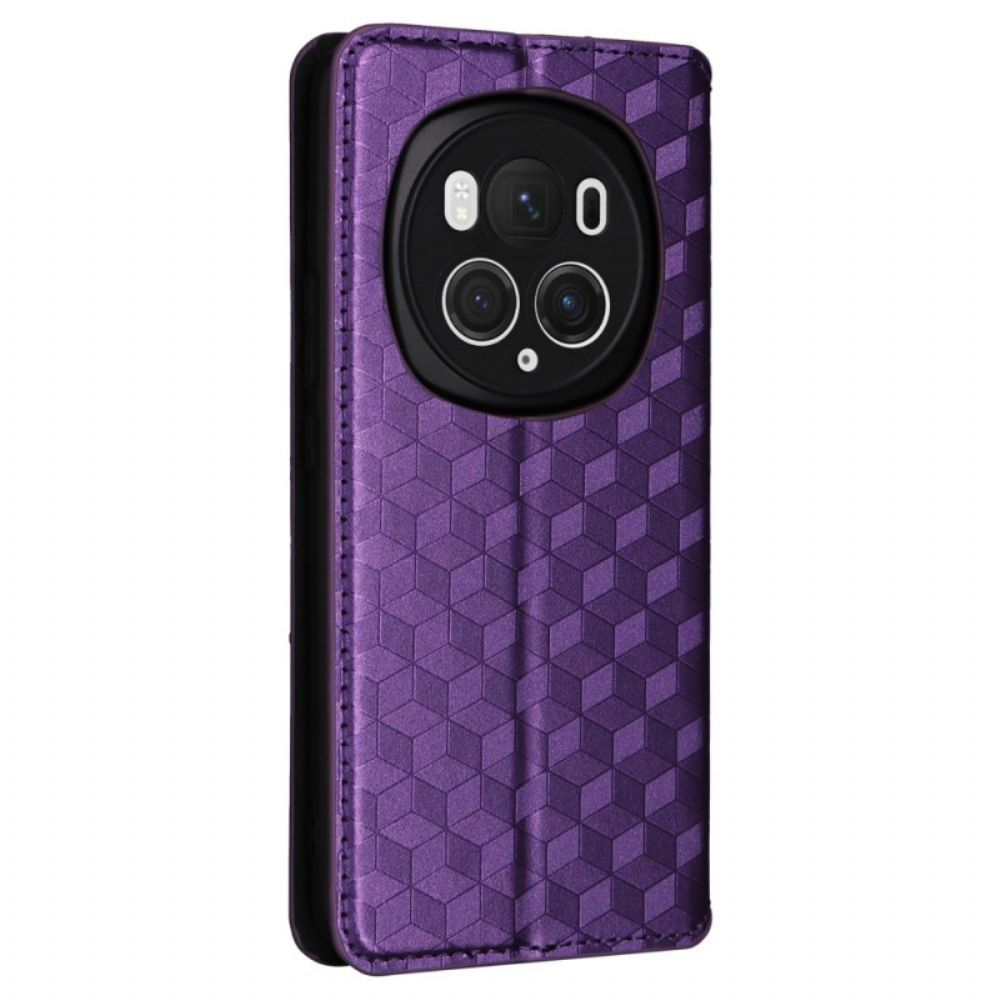 Flip Case Honor Magic 6 Pro 3d-würfel