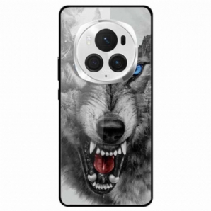 Hülle Honor Magic 6 Pro Gehärtetes Bergwolf-glas