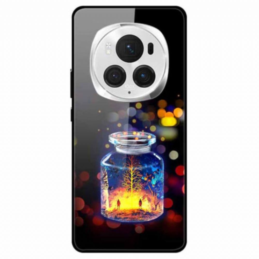 Hülle Honor Magic 6 Pro Handyhülle Wunschflasche Aus Gehärtetem Glas