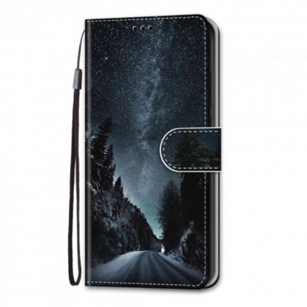 Flip Case Für Samsung Galaxy S21 Ultra 5G Geheimnisvolle Natur