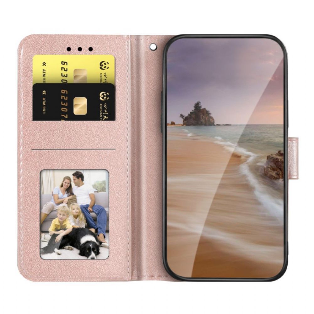 Flip Case Für Samsung Galaxy A13 5G Blumenspitze