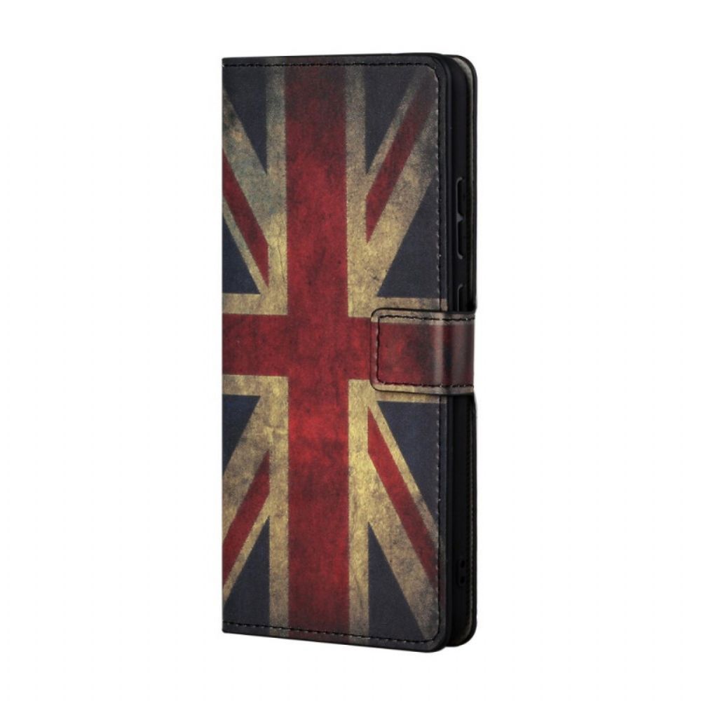 Flip Case Für Samsung Galaxy A13 5G England-flagge