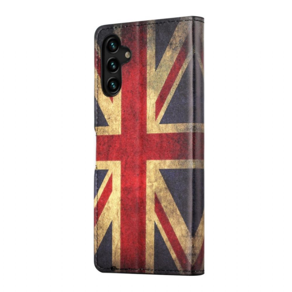 Flip Case Für Samsung Galaxy A13 5G England-flagge