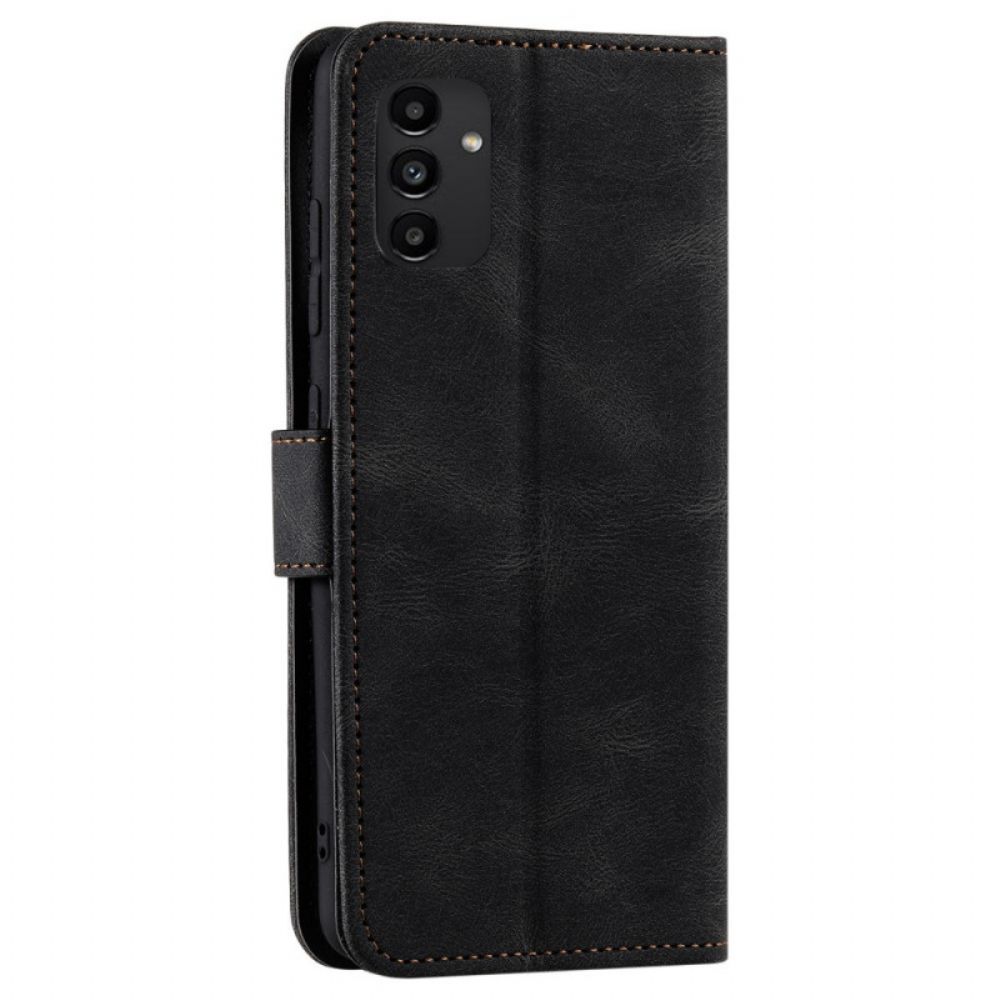 Flip Case Für Samsung Galaxy A13 5G Skin-touch-nähte