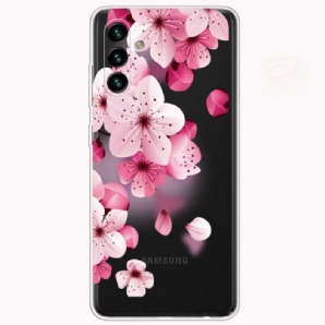 Handyhülle Für Samsung Galaxy A13 5G Kleine Rosa Blumen