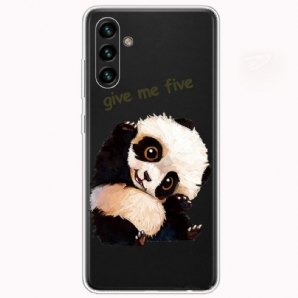 Handyhülle Für Samsung Galaxy A13 5G Panda Gib Mir Fünf