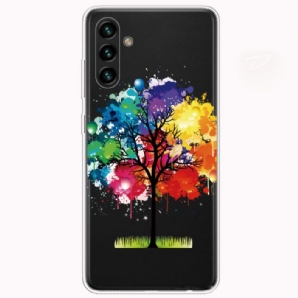 Hülle Für Samsung Galaxy A13 5G Aquarellbaum